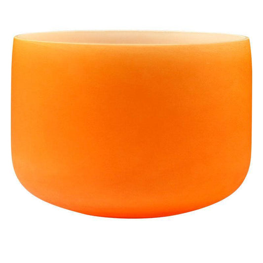 Orange Crystal Singing Bowl: Meditation, Healing, Relaxation