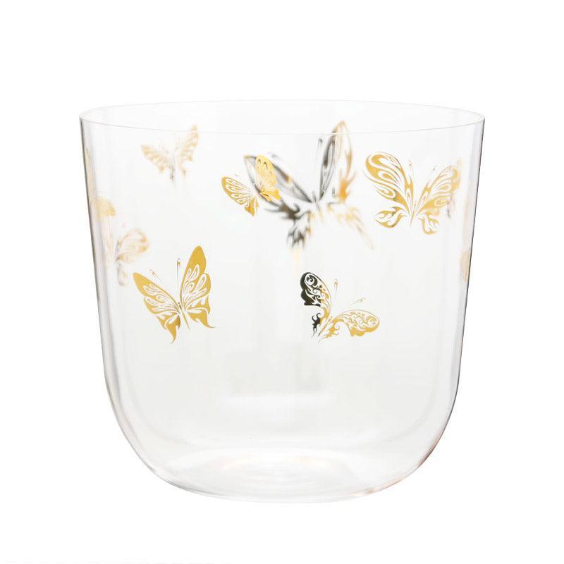 Golden Butterfly Alchemy Bowl - Elegance & Sound Therapy, Unique Decor, Stress Relief