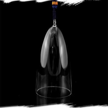 Clear Crystal Singing Bell - Calming Sounds, Unique Gift, Relaxation & Meditation