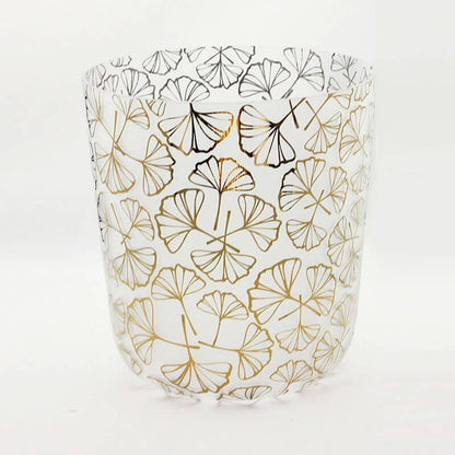 Alchemy Crystal Sound Bowl - Colorful Lucky Leaf - Meditation, Relaxation