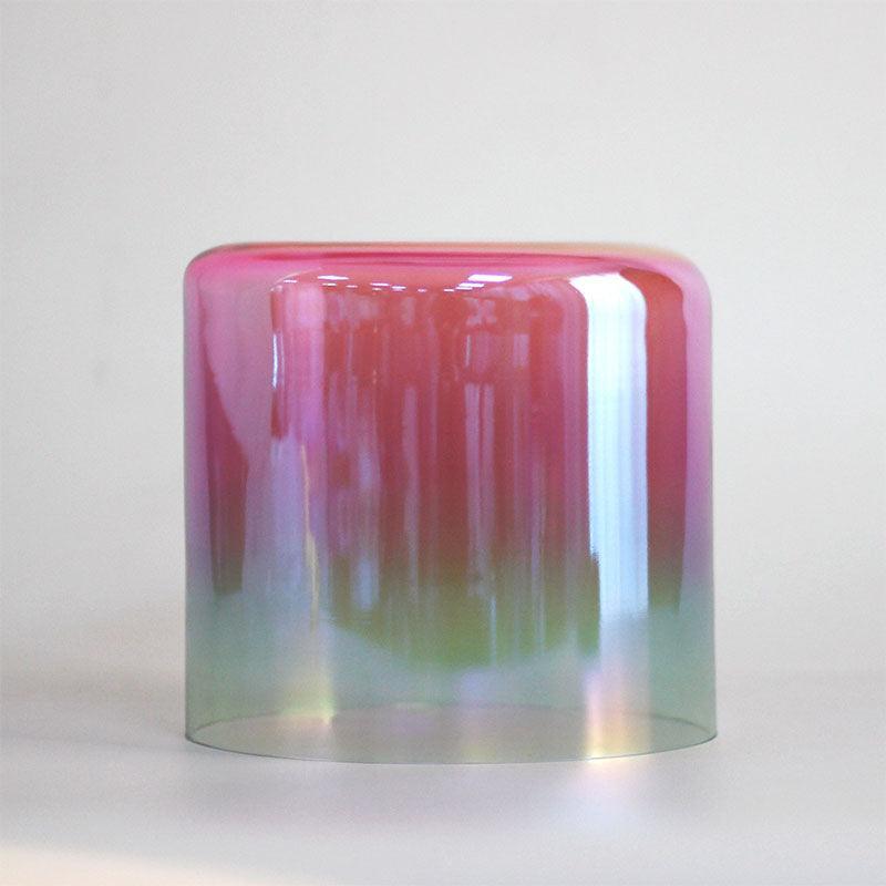 Iridescent Crystal Bowl: Colorful Harmony, Meditation, Stress Relief