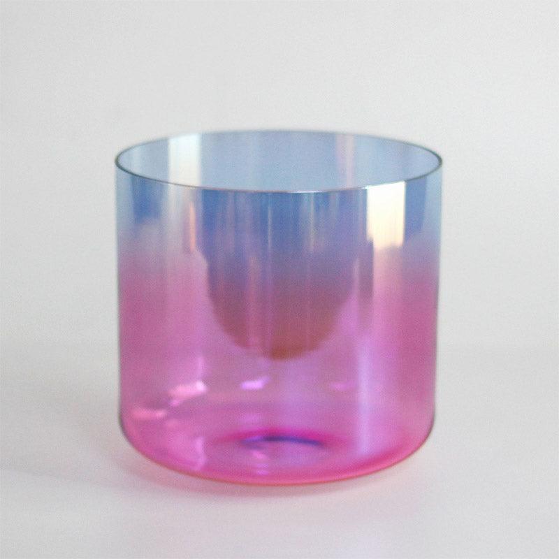 Iridescent Crystal Bowl: Colorful Harmony, Meditation, Stress Relief