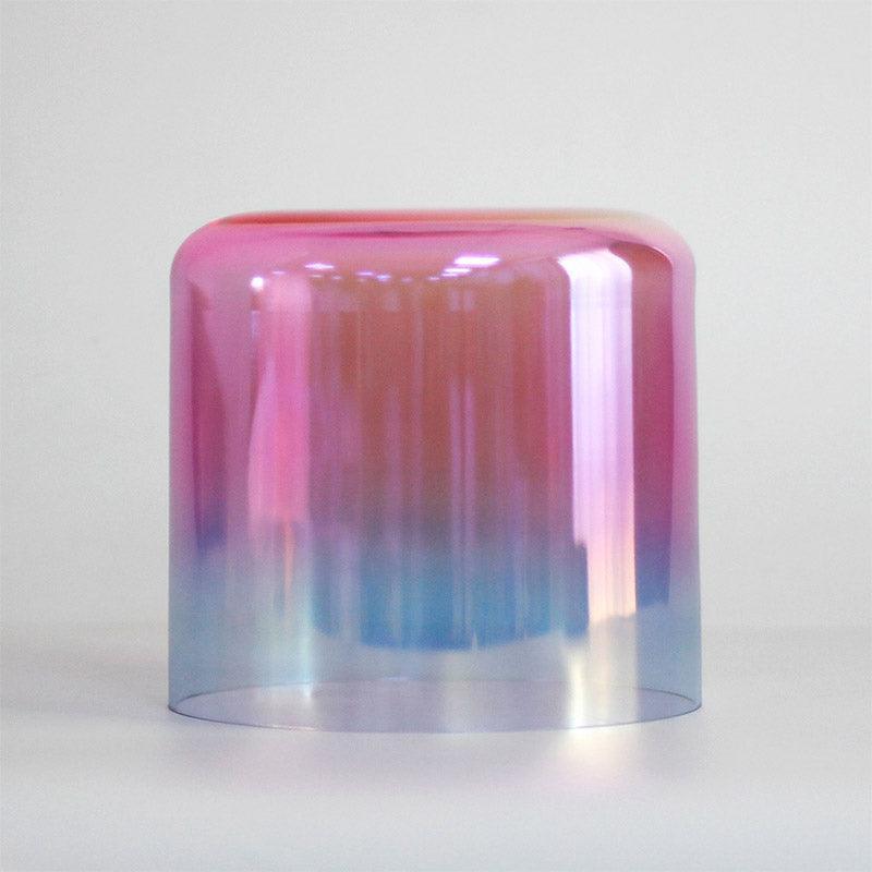 Iridescent Crystal Bowl: Colorful Harmony, Meditation, Stress Relief