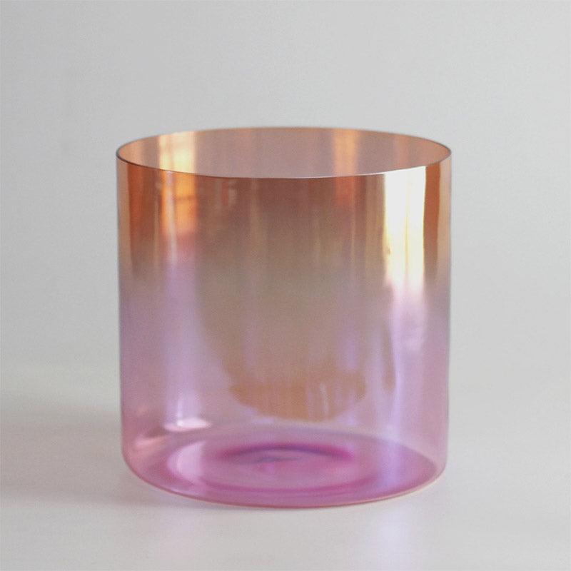 Iridescent Crystal Bowl: Colorful Harmony, Meditation, Stress Relief