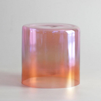 Iridescent Crystal Bowl: Colorful Harmony, Meditation, Stress Relief