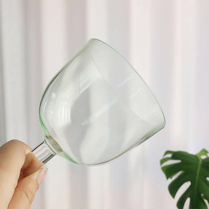 Simple Handle Singing Bowl - Clear Color, Unique Sound Effect, Meditation, Yoga