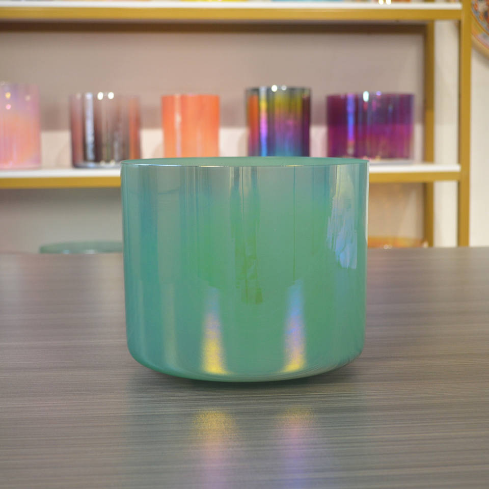 Emerald Cosmic Light Quartz Singing Bowl - Heart Chakra Sound Healing
