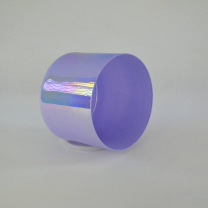 Violet Cosmic Light Opaque Purple Quartz Singing Bowl - Crown Chakra Meditation