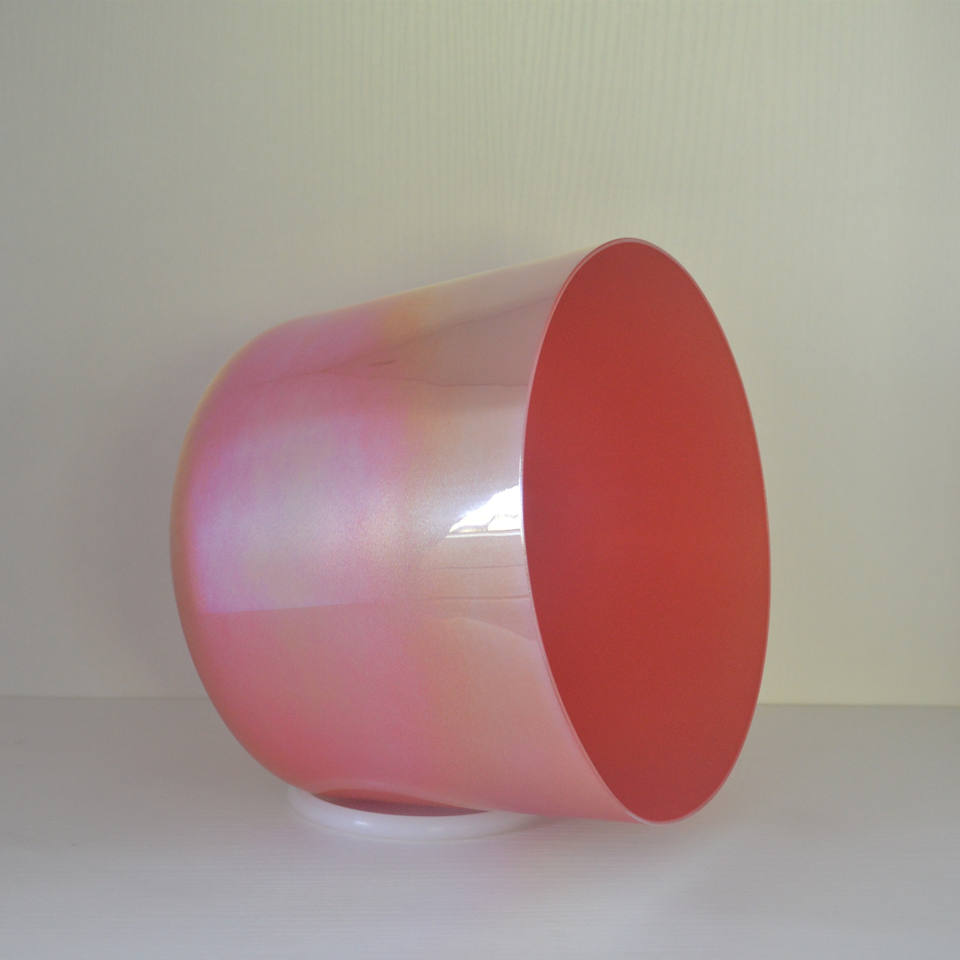Sunrise Pink Alchemy Crystal Singing Bowl - Spiritual Sound Healing Meditation