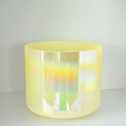 Sound Healing Crystal Singing Bowls - Yellow