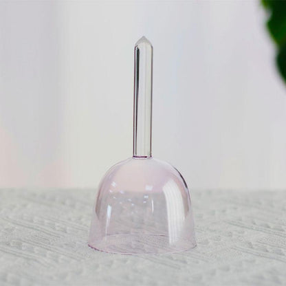 Simple Handle Singing Bowl - Clear Color, Unique Sound Effect, Meditation, Yoga