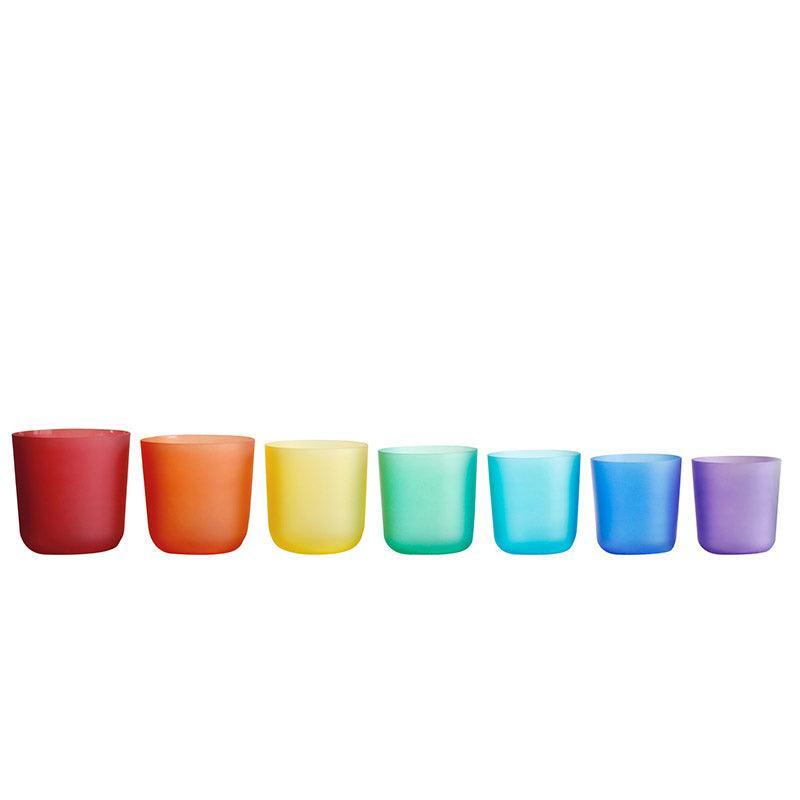 Hazy Translucent Crystal Singing Bowl Set: Meditation, Therapy, Yoga, Healing