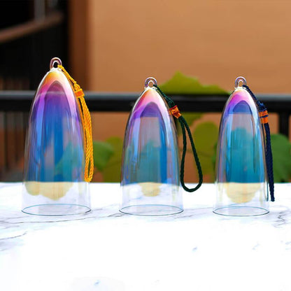 Rainbow Crystal Singing Bell - Soothing Sounds, Meditation, Unique Gift