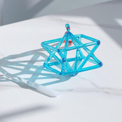Blue Crystal Singing Merkaba: Enhanced Energy Sync Meditation