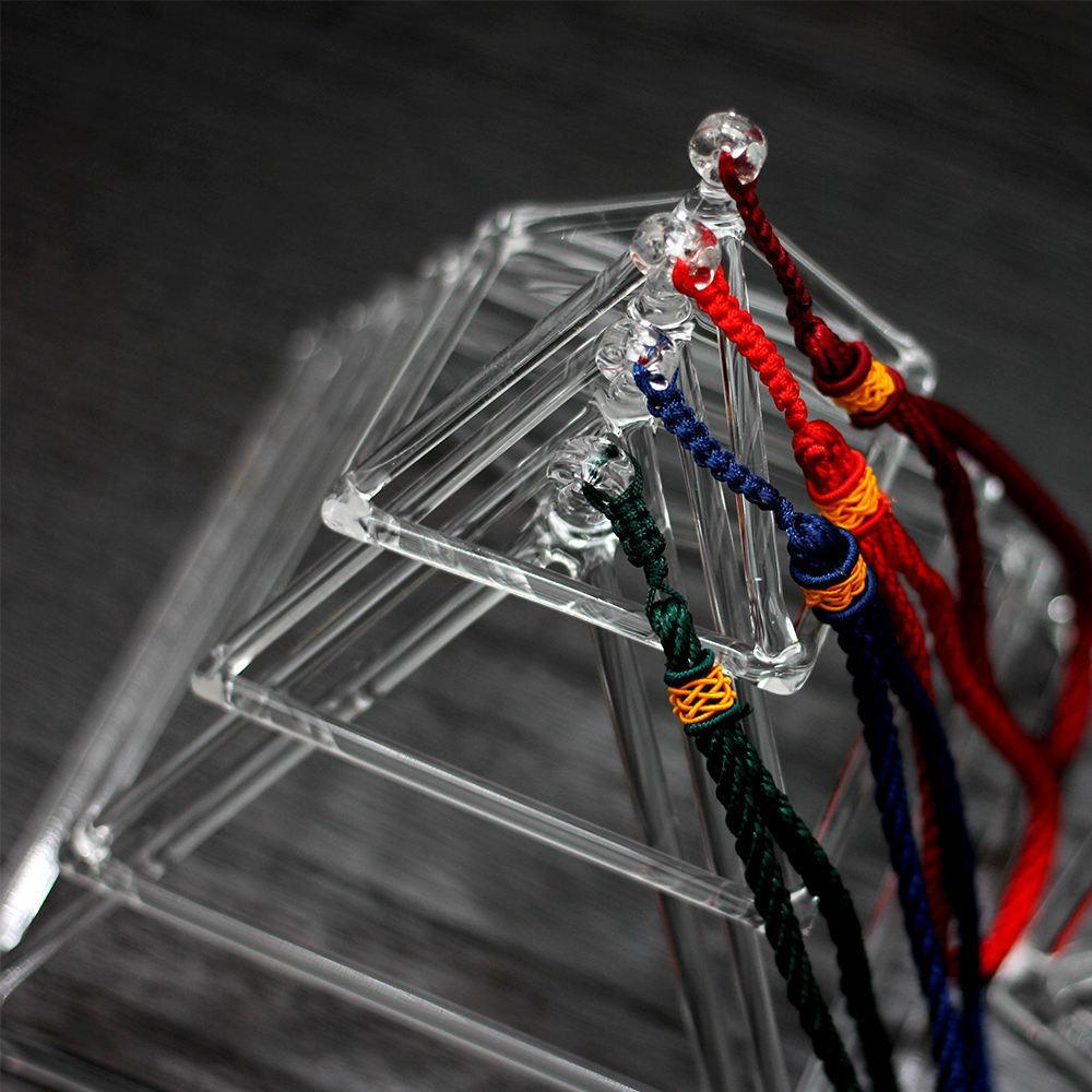 Clear Crystal Pyramid Meditation, Healing, Decor, Unique Gift