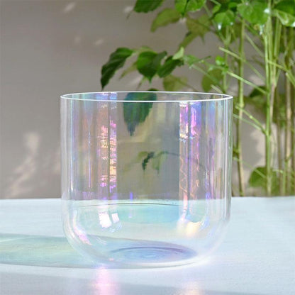 Clear Crystal Sound Bowl Set : Northern Light, Relaxation, Meditation, Decor