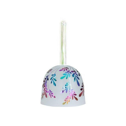 Handle Singing Bowl With Nature Scene Design: Stress Relief, Harmonic Resonance, Yoga