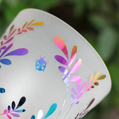 Handle Singing Bowl With Nature Scene Design: Stress Relief, Harmonic Resonance, Yoga