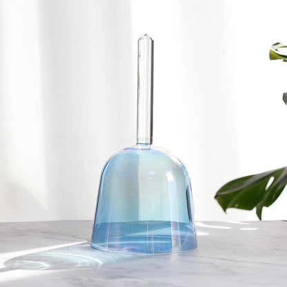 Transparent Handle Singing Bowl Set Color Harmony, Meditation, Relaxation, Decorative