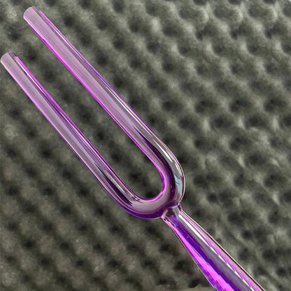 Colored Crystal Tuning Fork Set Vivid Clarity | Harmonic Therapy | Zen Soundscapes