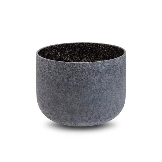 Dark Grey Mineral obsidian Crystal Singing Bowl: Meditation, Relaxation, Healing Vibration