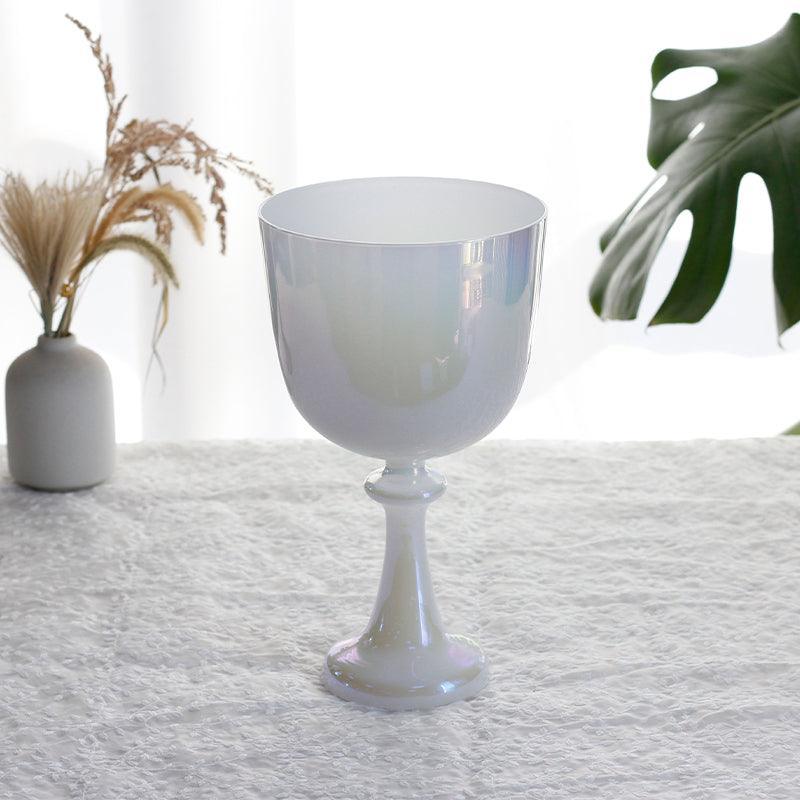Mother of Pearl Color Chalice -  Meditation, Healing, Ceremonial, Unique Sound