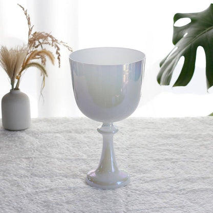 Mother of Pearl Color Chalice -  Meditation, Healing, Ceremonial, Unique Sound