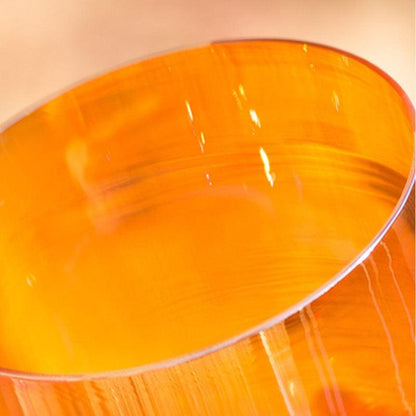 Blue | Orange Clear Singing Bowl - Calm & Heal,Meditation Spirituality