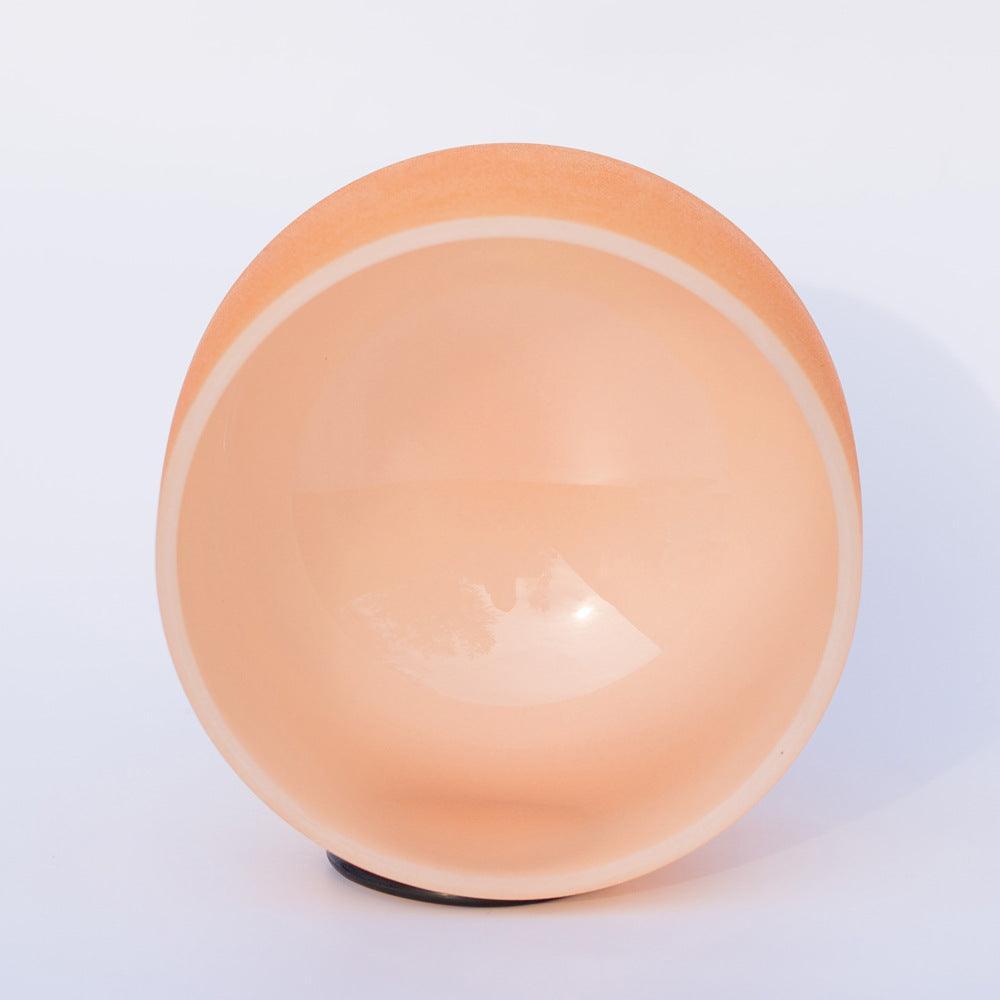 Multicolor Quartz Singing Bowl: Sound Healing, Harmonic Resonance, Yoga/Home