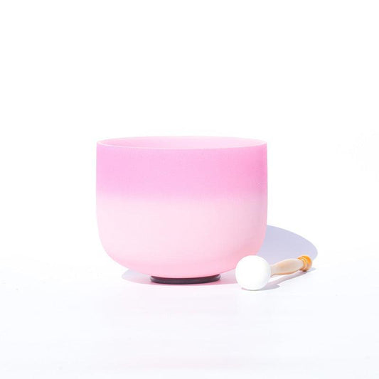 Pink Rose Crystal Singing Bowl - Calm & Heal - Unique Sound Therapy