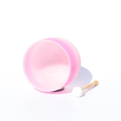 Pink Rose Crystal Singing Bowl - Calm & Heal - Unique Sound Therapy