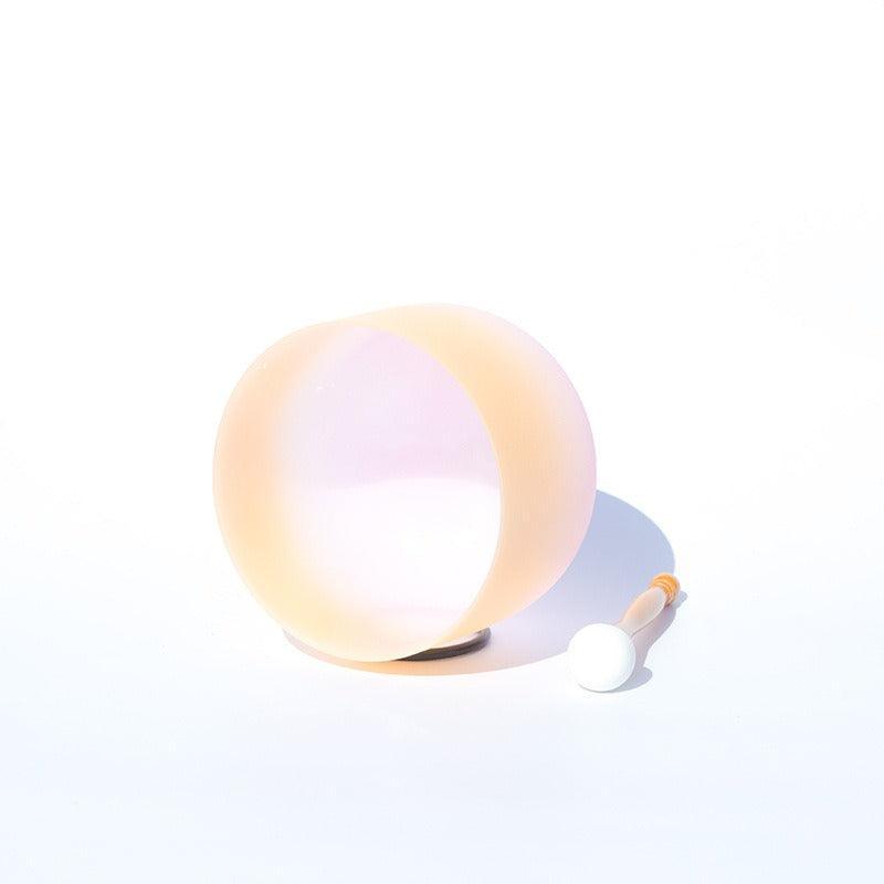 Pink Rose Crystal Singing Bowl - Calm & Heal - Unique Sound Therapy
