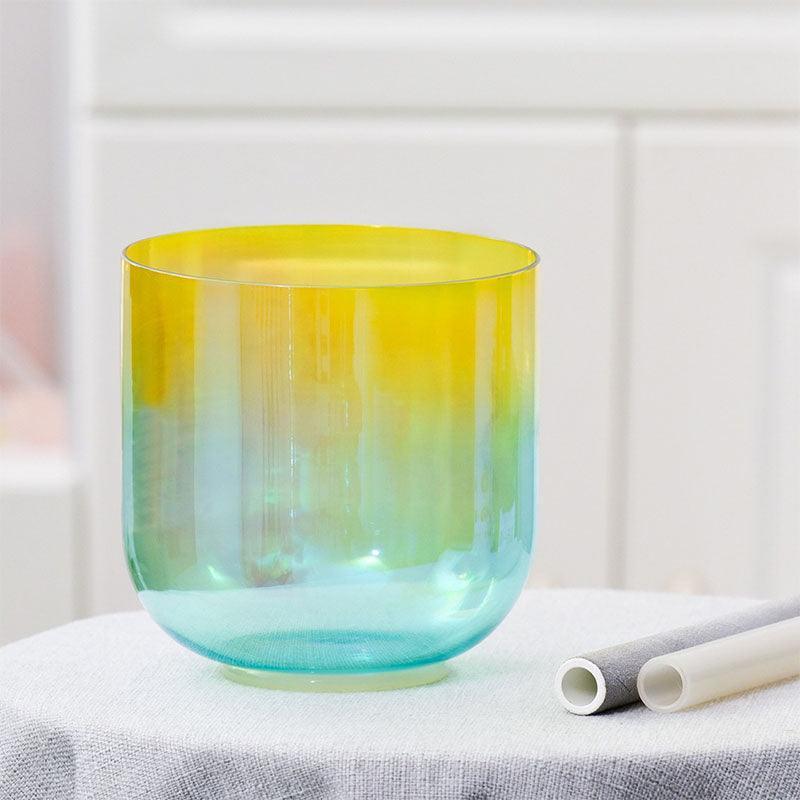 Warmly Crystal Singing Bowl Set: Colorful Elegance for Meditation and Relaxation